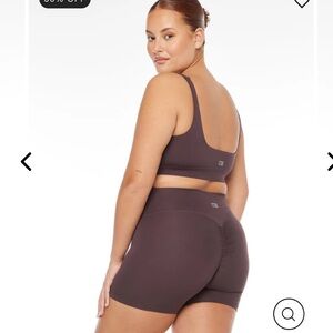 CSB X DEVIN BRUGMAN COLLAB BROWN SHORT WORKOUT SET